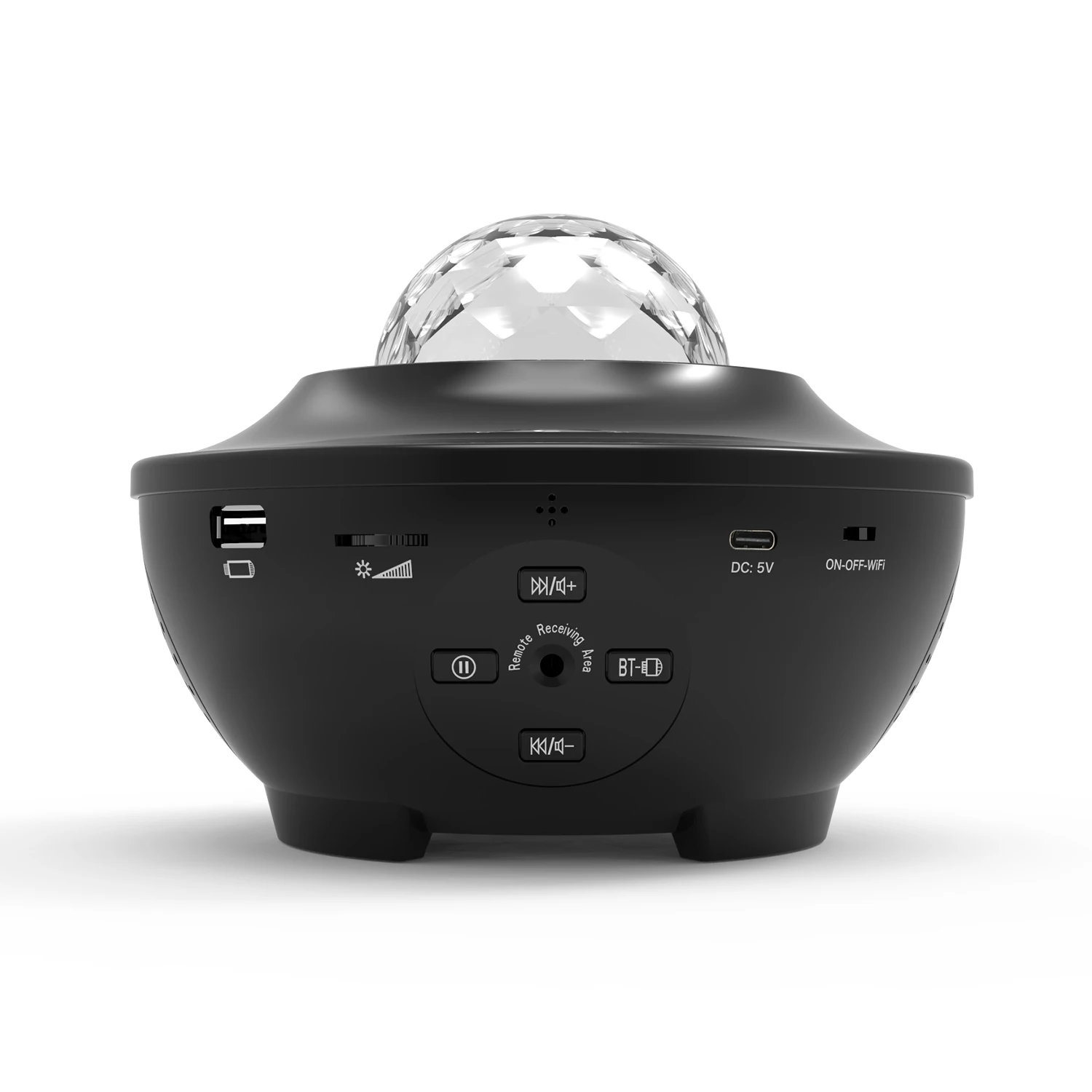 New Wifi App Remote Control Usb LED Star Projector Night Lamp With Music Speaker Sky Starry Night Light for Bedroom