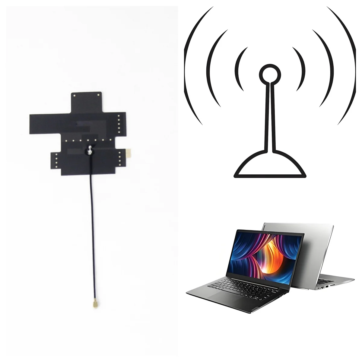 Factory Direct Sale 915mhz Built-in Patch FPC Antenna MHF3 Wimax Flex 2.4ghz PCB Tablet PC High Performance Wifi PIFA Antenna