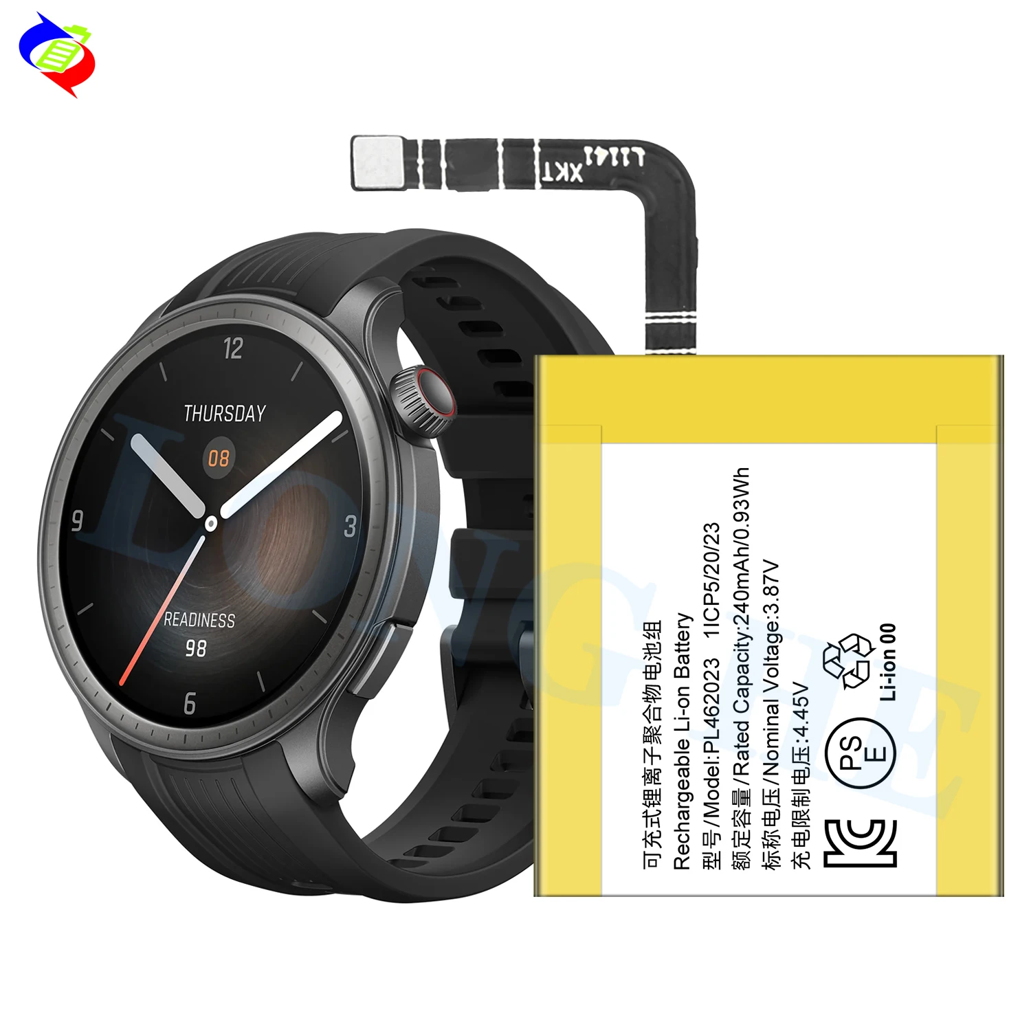 Aousavo PL382222GH Ersatz Akku Kompatibel Mit Amaz- Produktbild-Vorschau 3