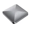 Kinetic energy zinc alloy quadrilateral~ silver naked 91g