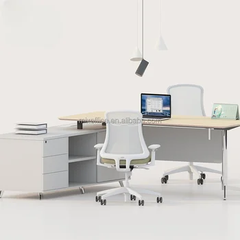European Style Modern Appearance Contemporary Design Home Office Desk General Use Furniture Bureau Sets for Home Office