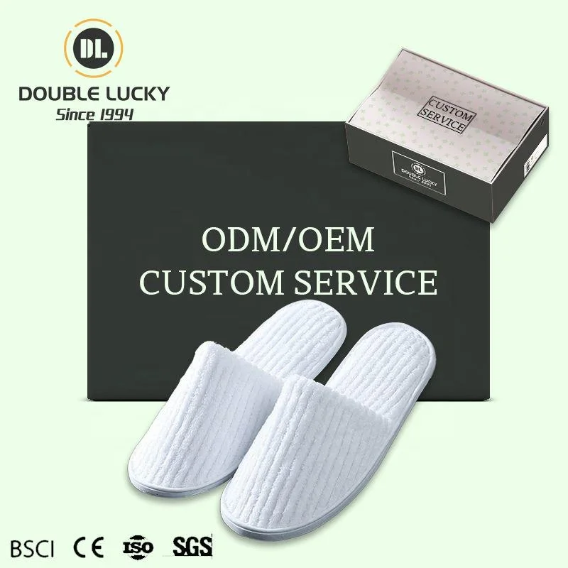 Двойные тапочки Lucky, горячая Распродажа, высококачественные простые дизайнерские тапочки, белые дешевые моющиеся Тапочки для отелей, оптом