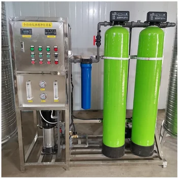 Water Purified Drinking Manual/Auto Control Industrial alkaline RO 500Lph tank Water Treatment Plant RO Filter water purifier