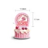 1pc Cherry cake insert card