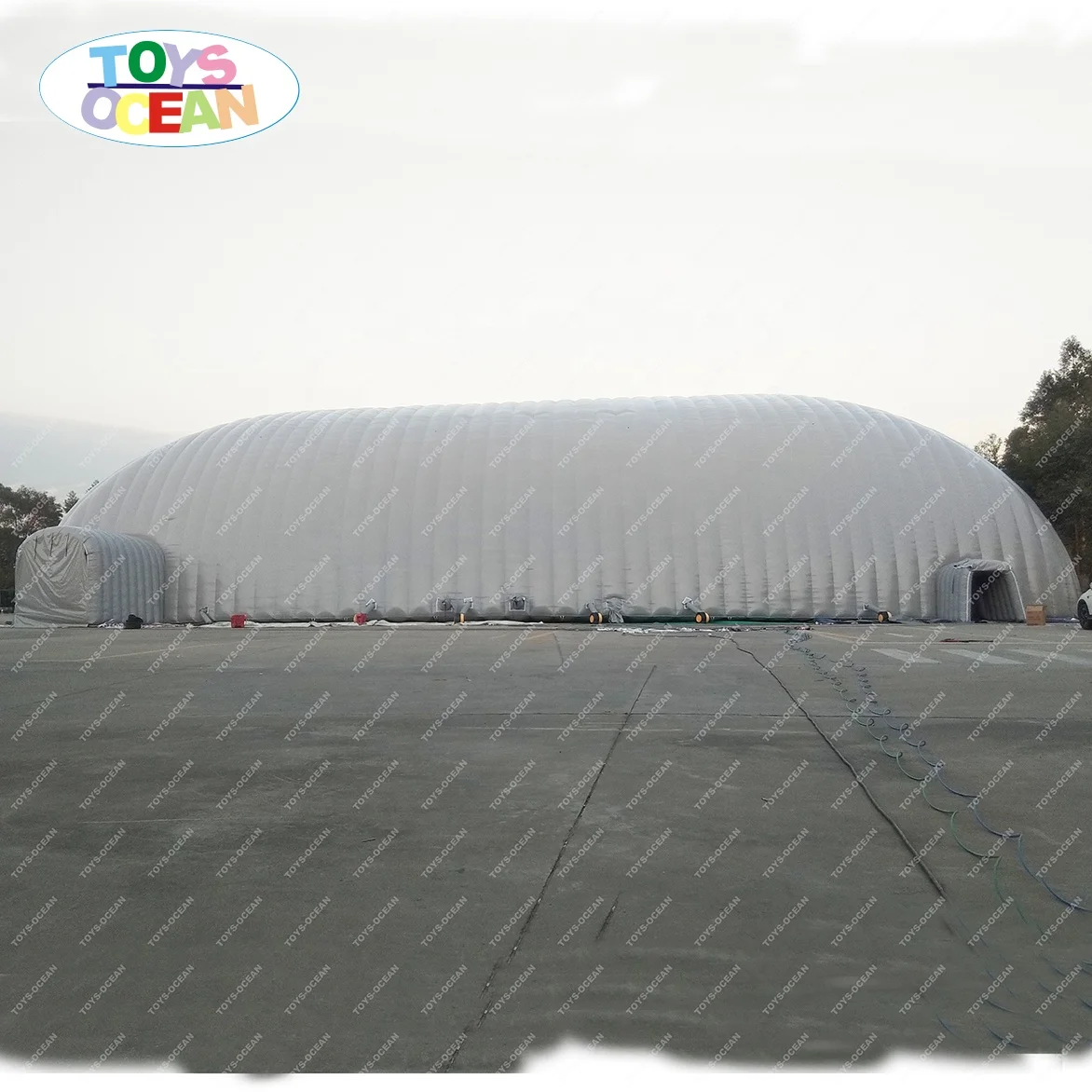 Huge Outdoor Inflatable Soccer Air Dome For Sport Event Storage Shelter