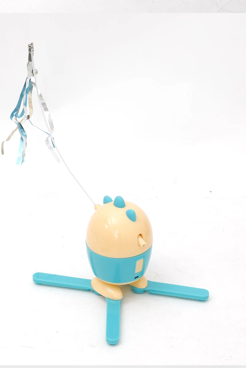 Hot Selling New Intelligent Cat Toy Electric Rotating Laser Cat Stick Pet Supplies supplier