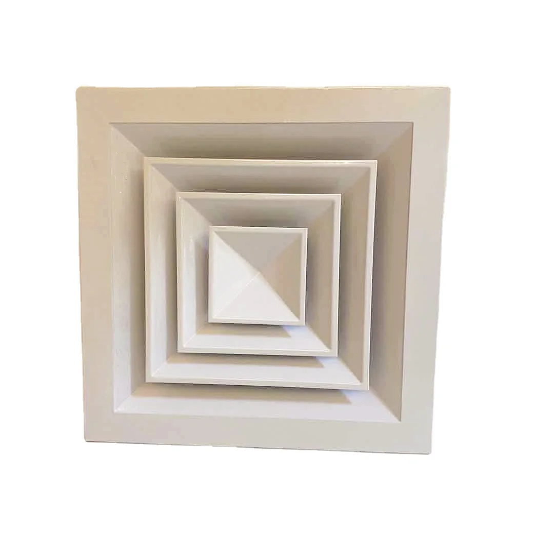 Aluminum Ceiling Square Air Ventilation Diffuser - Easy Install