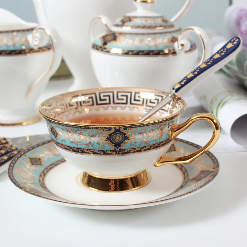 2023 Luxury Coffee Table Set Ceramic Ethiopian Coffee Cup Set Habesha Coffee Set