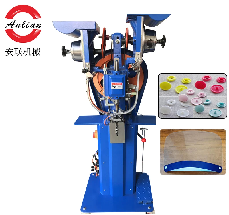 Button Punching Machine Supplier Automatic Attaching Snap Button ...