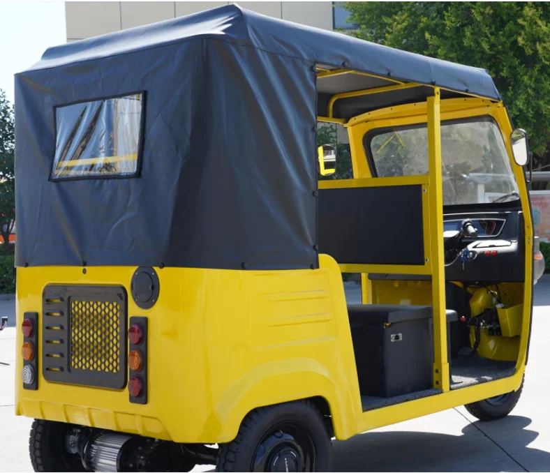 Powerful Electric Three Wheeler Cargo Tuk Tuk With Lithium Battery In ...