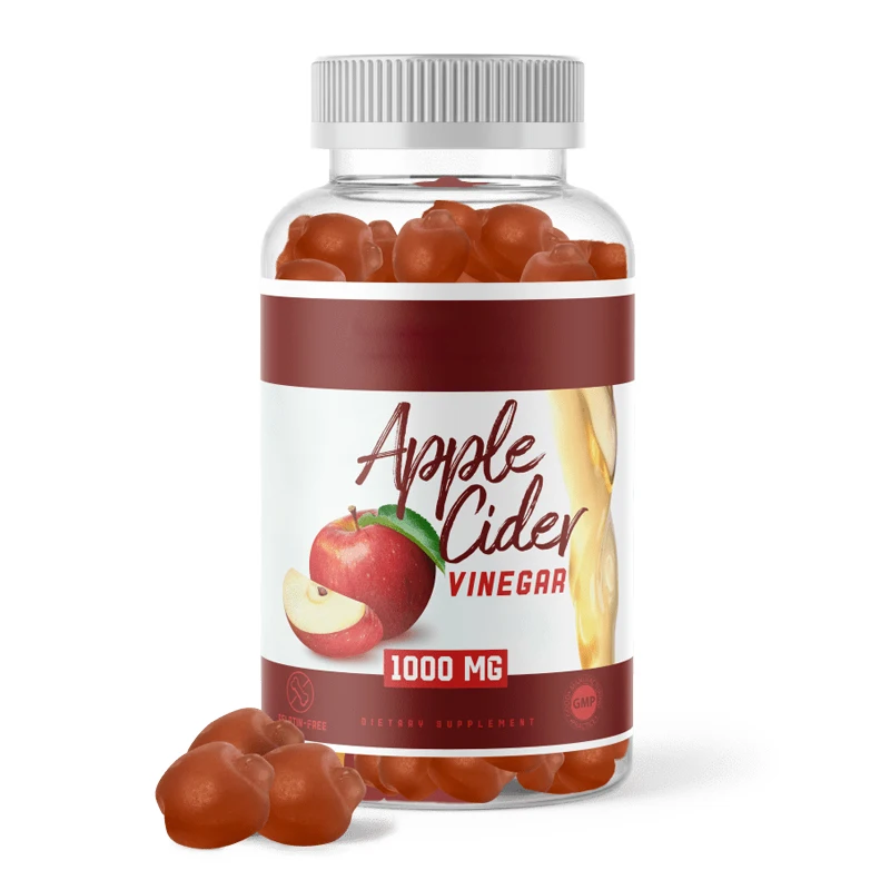 Private label Oem Organic Supplement Apple Cider Vinegar Slimming Gummies For Weight Loss individual package manufacture