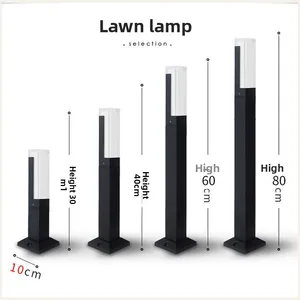 Outdoor LED Walkway Lights Cool White Bright Aluminum Body IP65 Waterproof for Garden Lawn Patio Pathway & Landscape Decorative