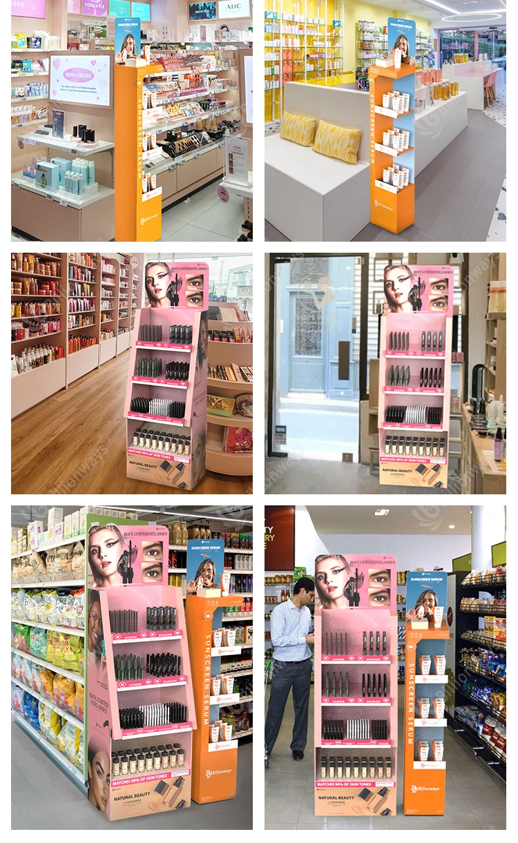 Foundation Display Customizable Liquid Foundation Display Stand Makeup Display Stand ...