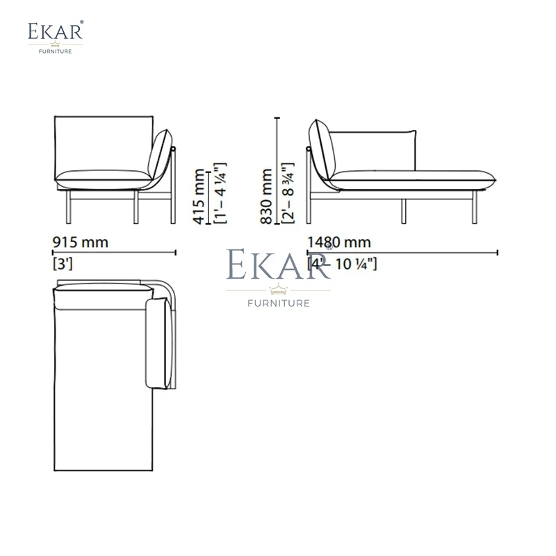 product modern sleek fabric lounge chair with sturdy metal base for home dining outdoor office bar furniture wooden accent design-66