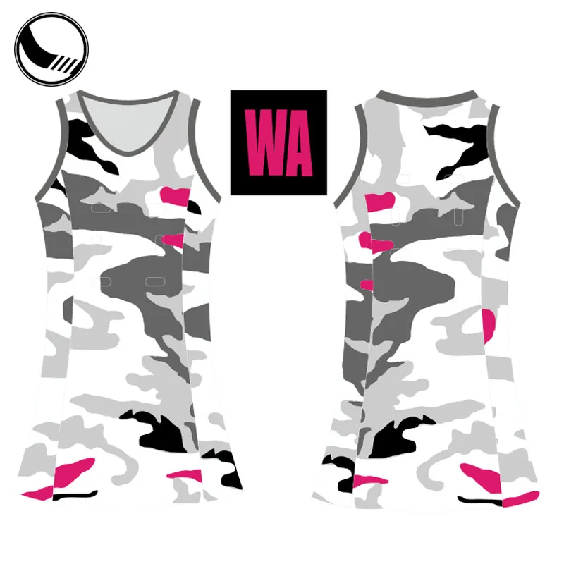 Pattern Plus Size Sexy Netball Dress