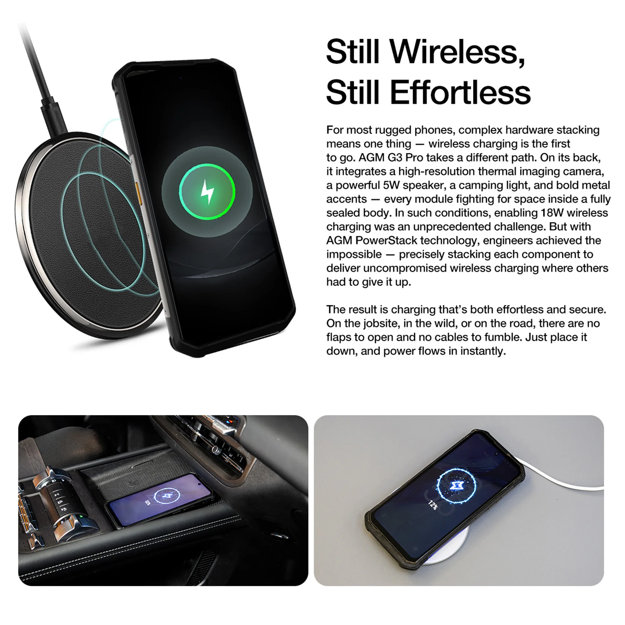 AGM G3 PRO - Rugged 5G Smartphone with 12GB RAM & 512GB Storage