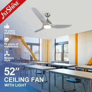 1stshine Ceiling Fan Custom logo 220V 52 Inches Fashion Dimmable LED Ceiling Fan with Smart APP