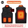 Black 4 zones Heated