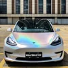 PET Glossy Iridescence Laser White