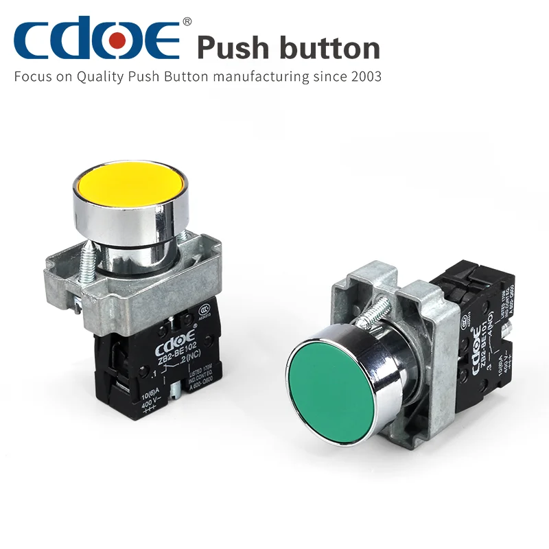 22mm Y5 Series Plastic Push Button Key Emergency Stop Rotary Switch