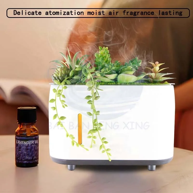 Simulation Plant Humidifier  Musician Large Mist Volume Aroma Fragrance Humidifier 4