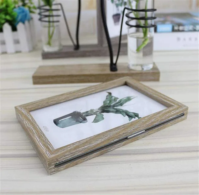 NEW Iron Tree Leaf Photo Frame Creative Iron Centerpiece Display Stand Hanging Photo Frame Desktop Ornaments