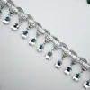 4.5 cm-all-silver-1 yard