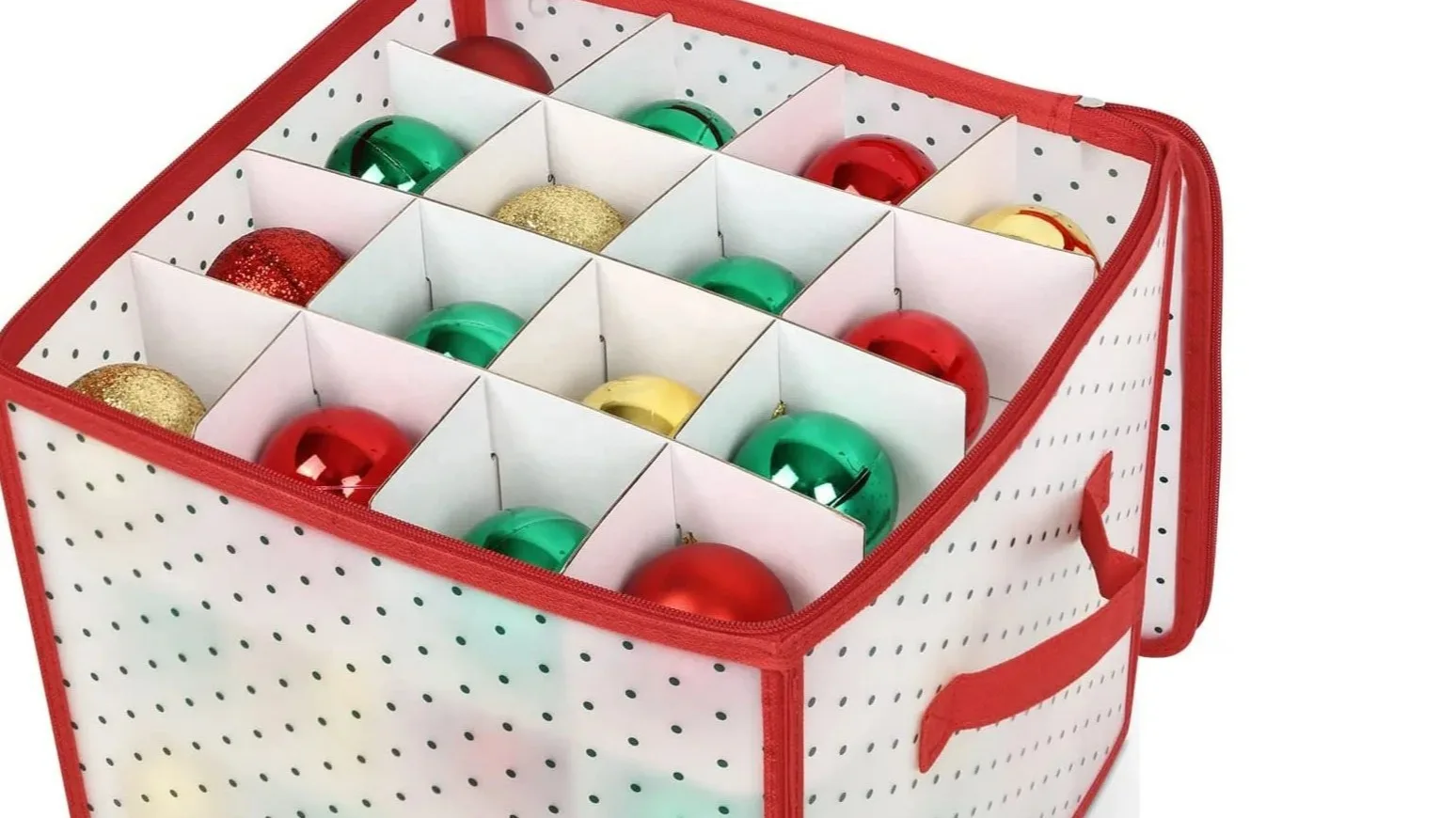 Great Value Holiday Decorations Organizer Cubes Christmas Ornaments