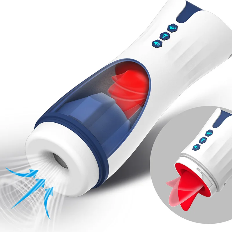 Automatic Piston Sucking Vibration Male Masturbator Cup Artificial Vagina  Pussy Electric Stroker Sex Toys for Men