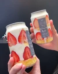 PET Can Transparent Plastic Easy Open End of Aluminum Empty Cans Food Grade Pet Plastic Pop Can for Cake