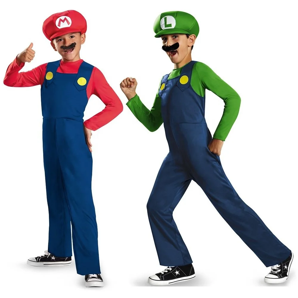 Mario and luigi costumes adults diy
