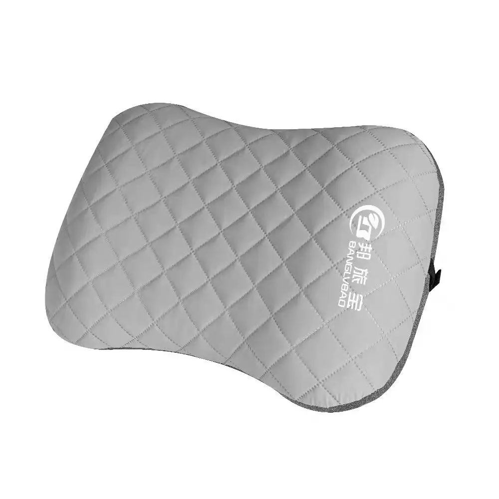 Cuscino da viaggio gonfiabile ultraleggero da campeggio-ALUFT 2.0 cuscini gonfiabili compressibili, compatti, confortevoli ed ergonomici per collo