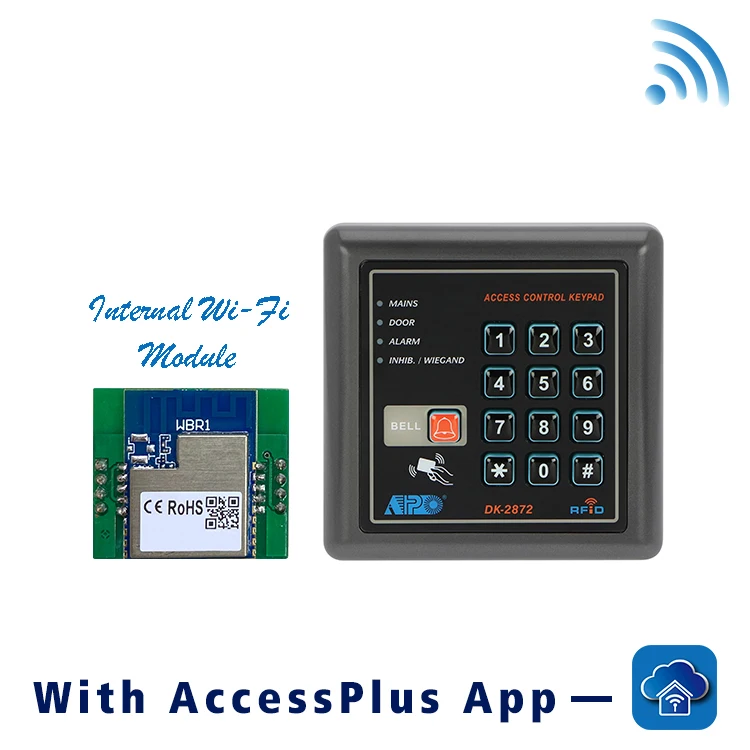 Aei Apo Dk2872(p1) Weatherproof Standalone Keypad Tuya Smart Life App Support Plastic Case