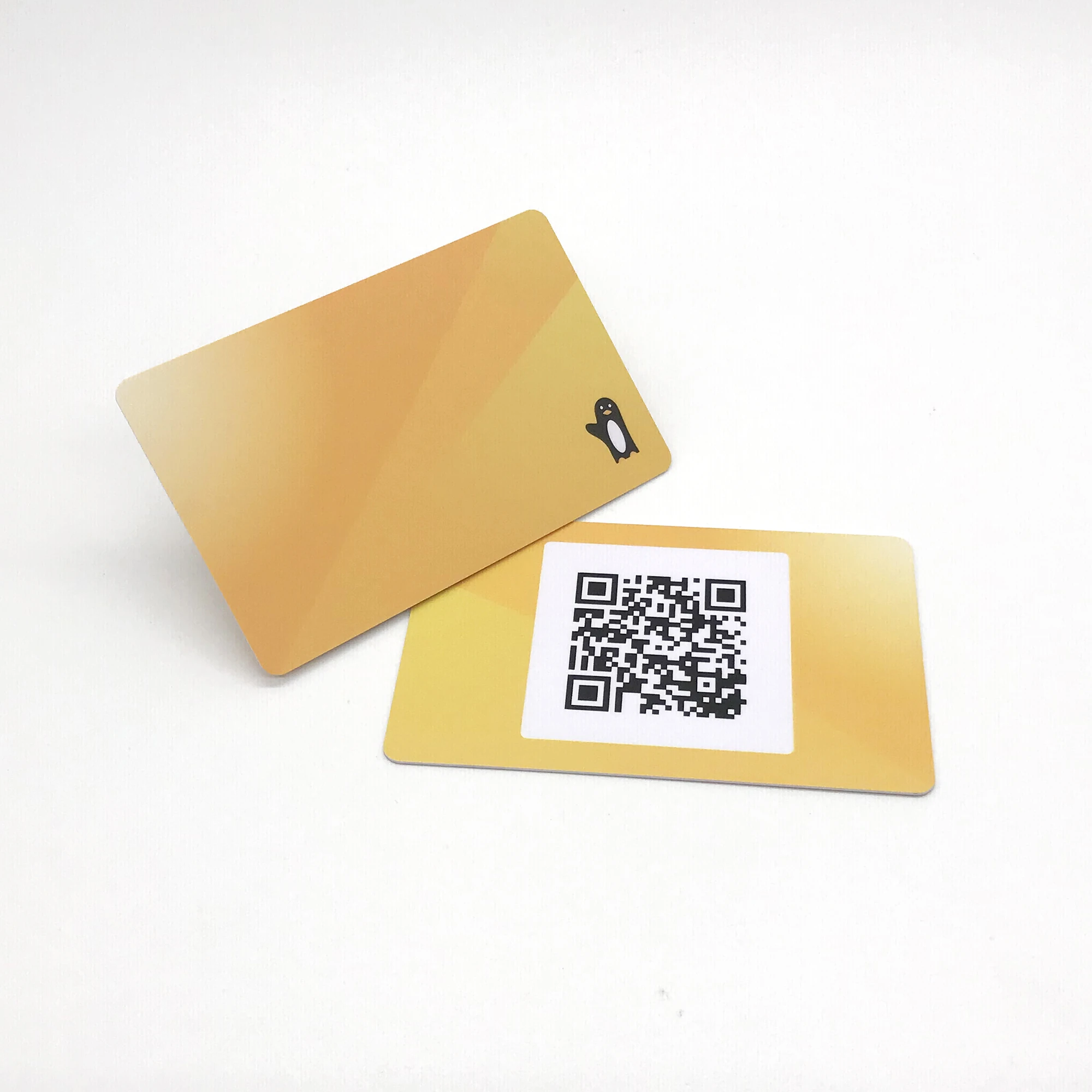Plastic QR Code Card for Payment Sign Plate