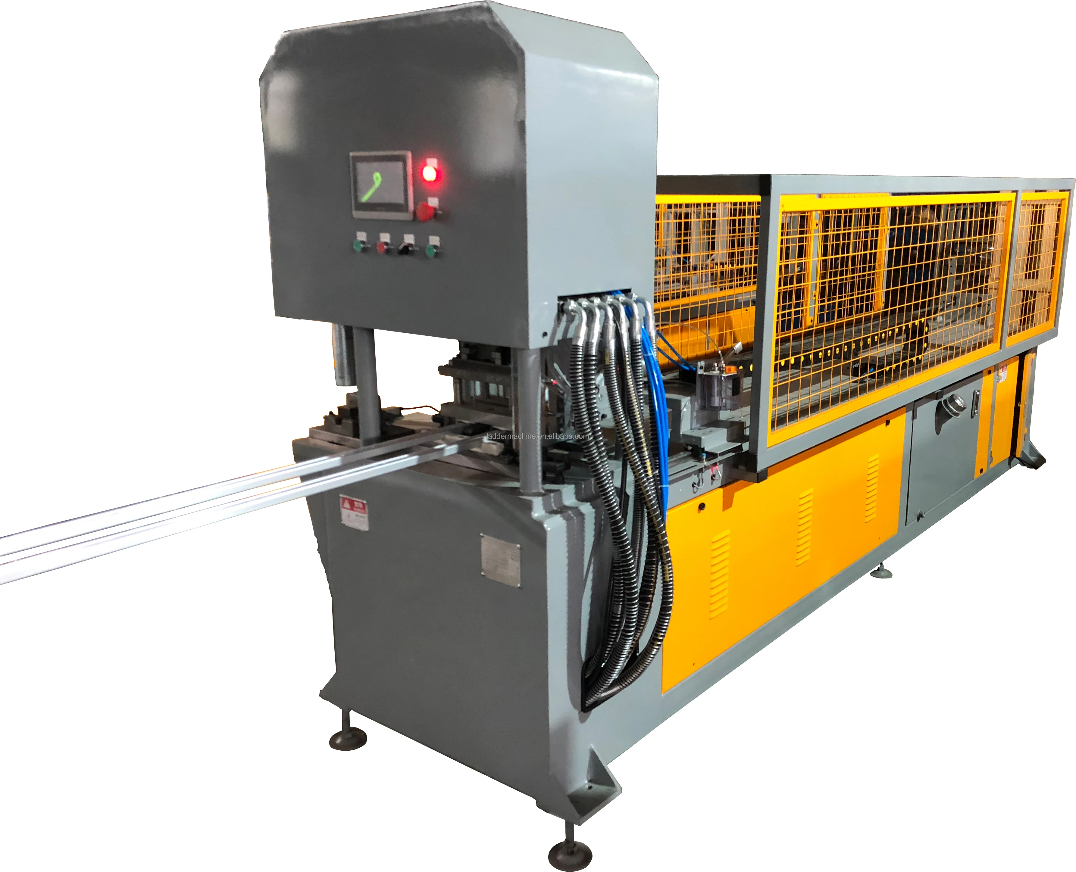 Aluminium Folding Step Ladder Making Machine With Automatic Punching ...