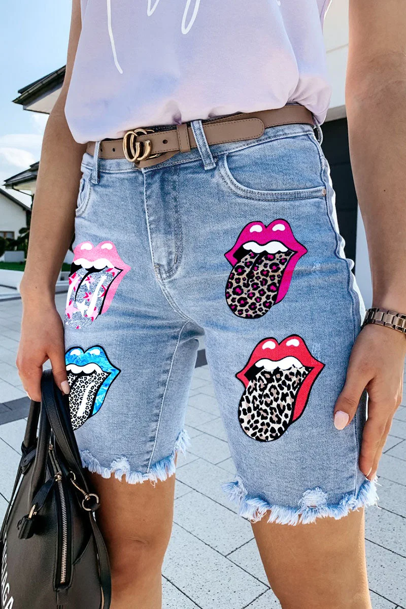 Women Ladies Knee Length Shorts Women 