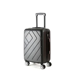 2026 ABS Trolley Suitcase Hard Shell 3 Pieces 4 Spinner Wheels Luggage Set Multicolor Luggage Suitcase