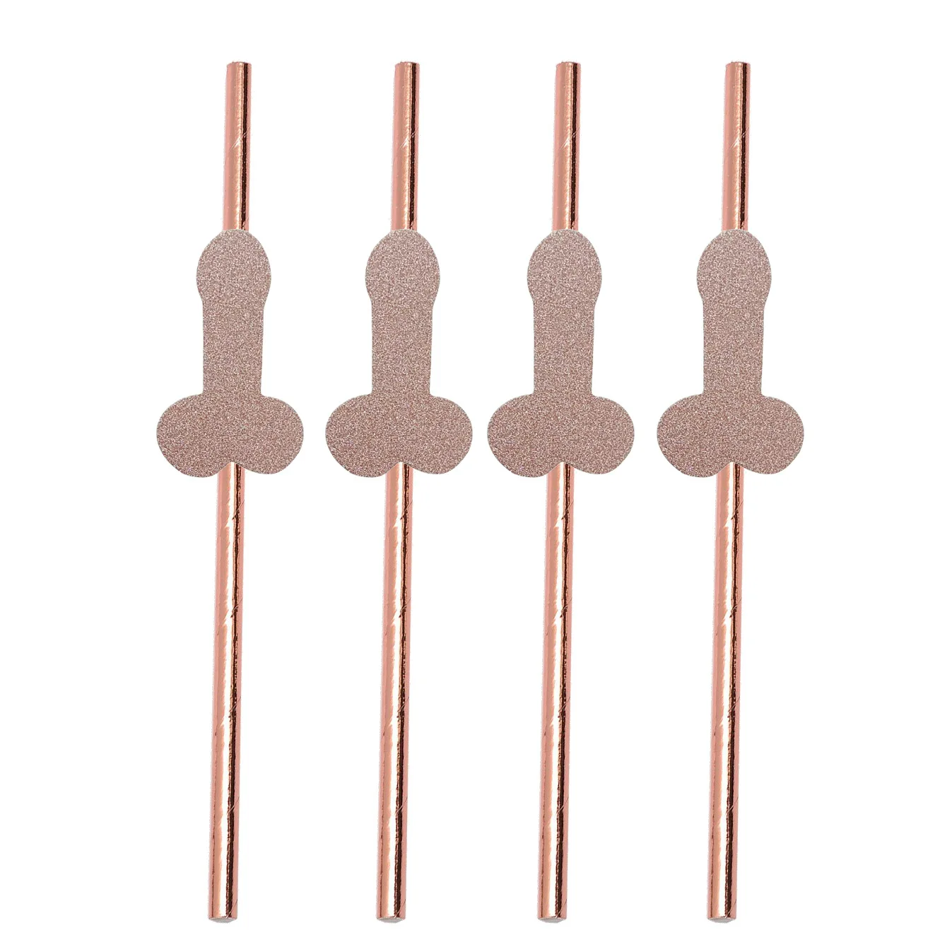 Nicro New Design Penis Shade Bride Tribe Creative Gifts Hen Party Supplies Funny Colorful Straw Bachelorette Party Decoration