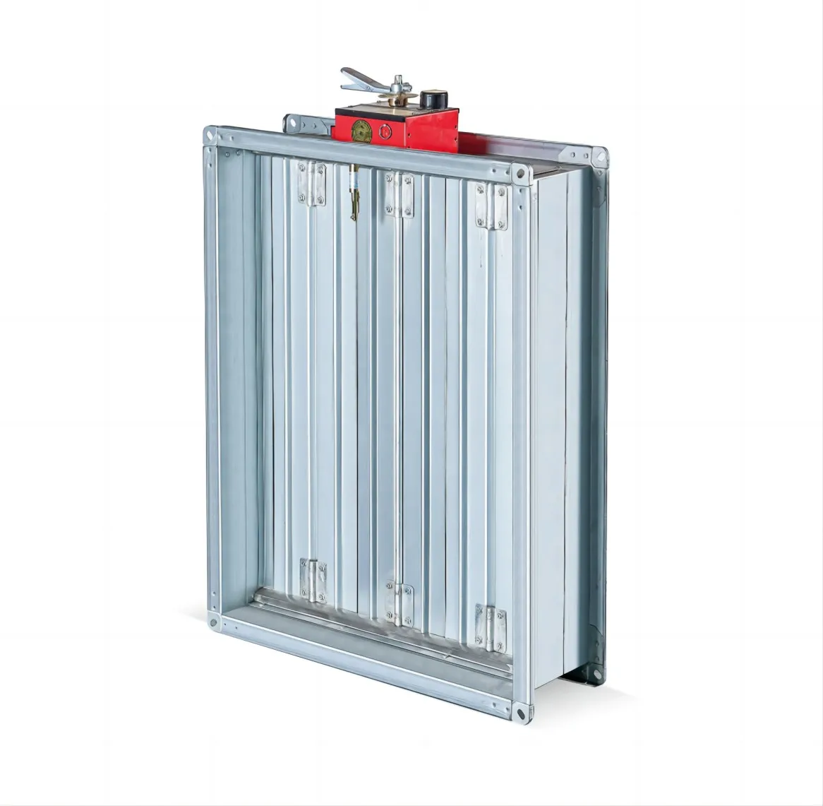 Galvanized Steel Mechanical Fire Smoke Exhaust Valve High Temperature Smoke Air Volume