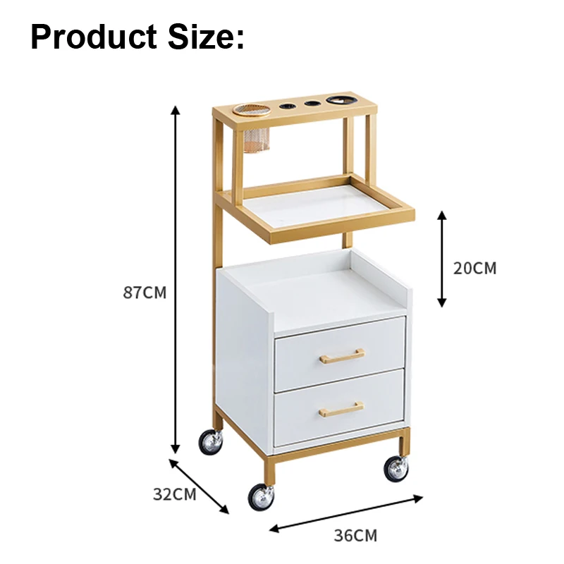 trolley cart 3 layer