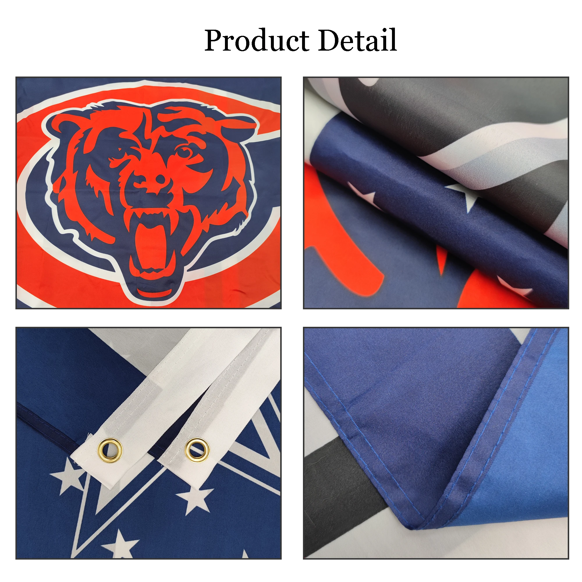 Source Flagnshow Wholesale polyester Super Bowl flags 3x5 ft sports football  National Football League NFL flag on m.