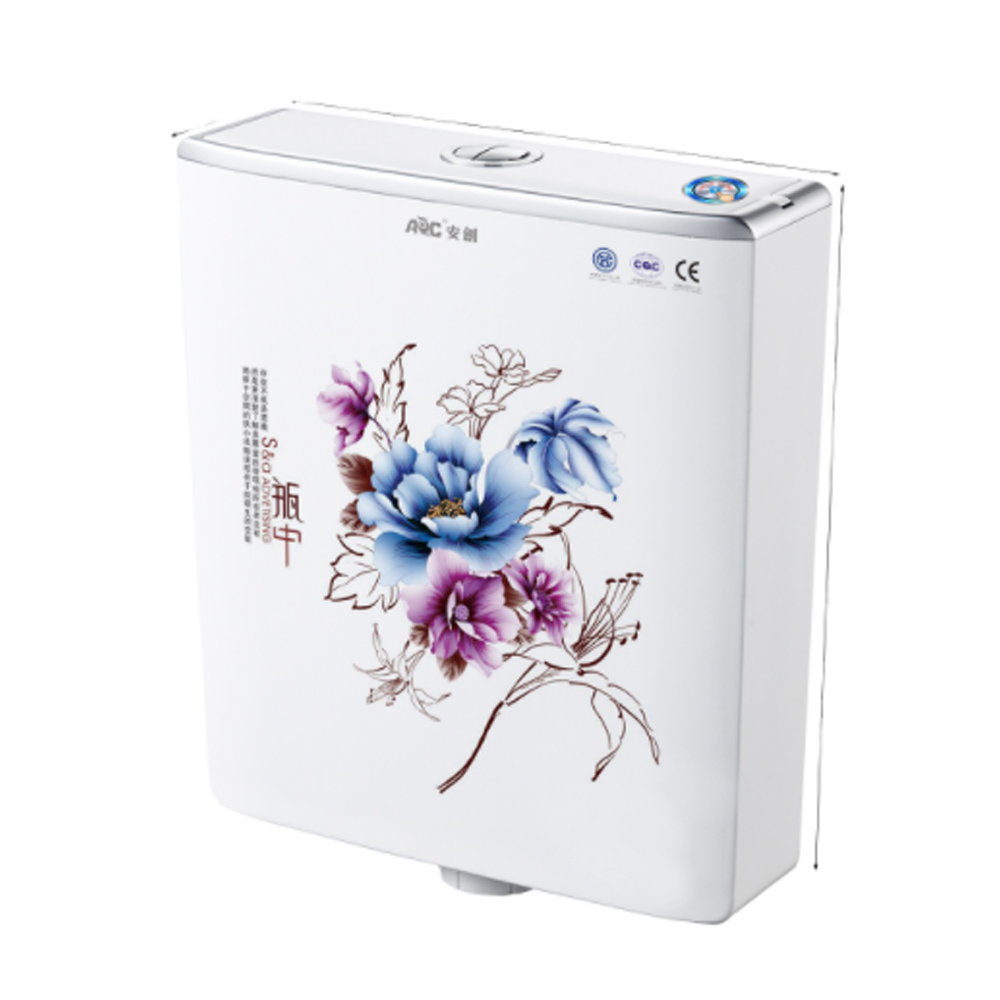 One-Click Open Toyo Flush Water Tank Public Squat Toilet WC Cistern