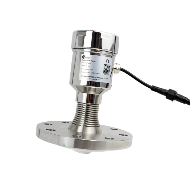 FMCW 80GHZ Radar Meter Level Measuring Tool tank Liquid Water radar Cement Silo Sensor Transmitter