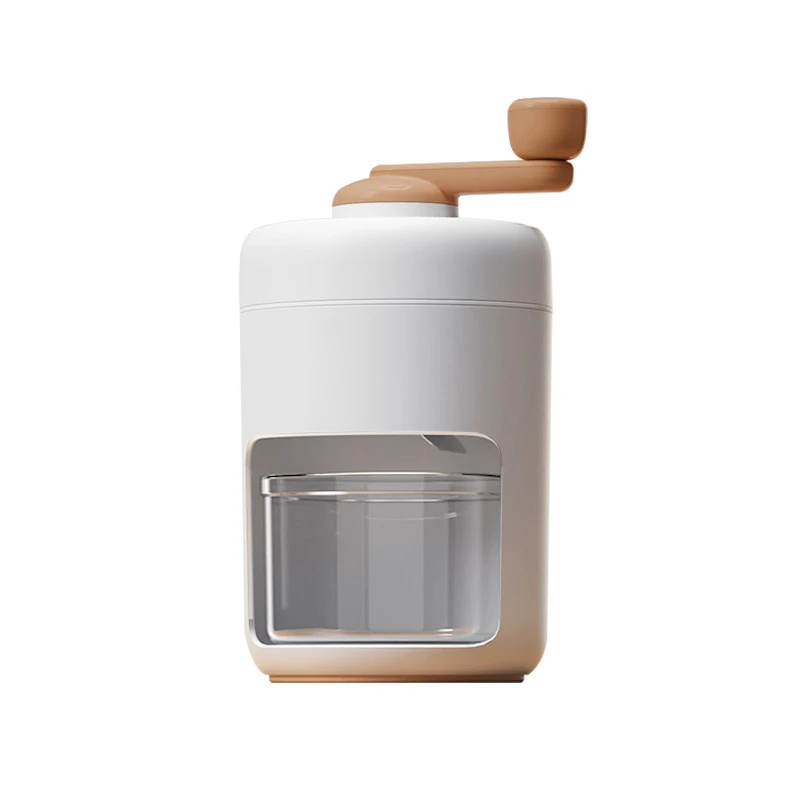 Sustainable Manual Ice Shaver and Snow Cone Machine Ice Crusher with Shaved Ice Cube Molds and Trays