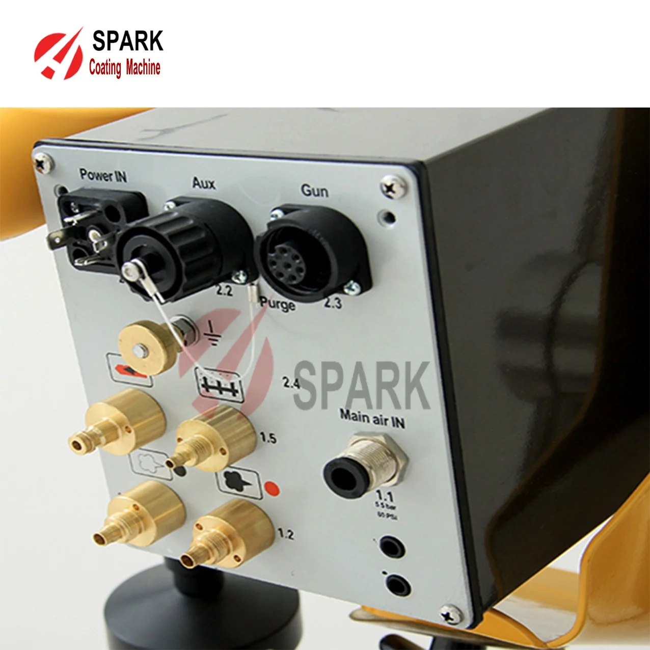 Lab Gun Electrostatic Powder Coating Spray Gun for Super corona Gun OptFlex OptStar CG06