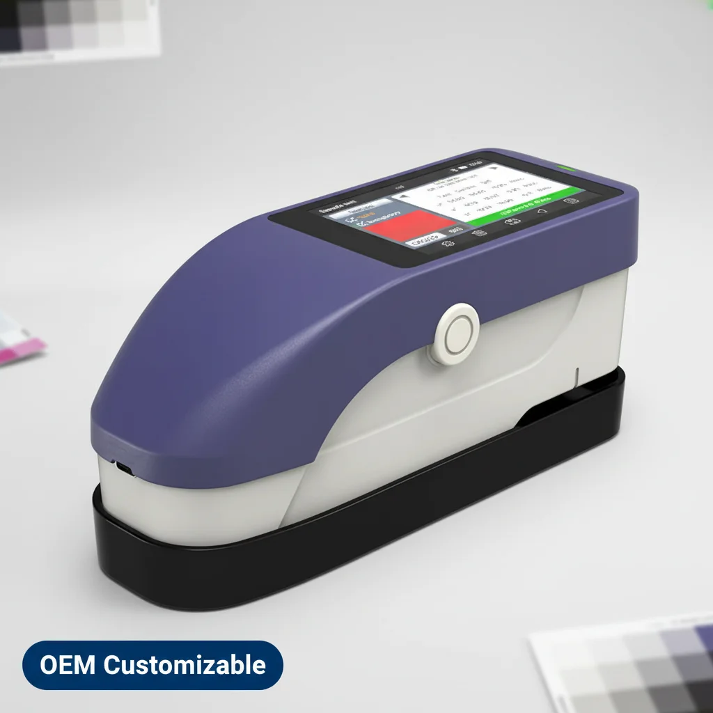 SKZ-SY3020 Handheld Spectrophotometer 400-700nm Full-Band LED 0.01 Precision 1s Measurement 8000 Data Storage