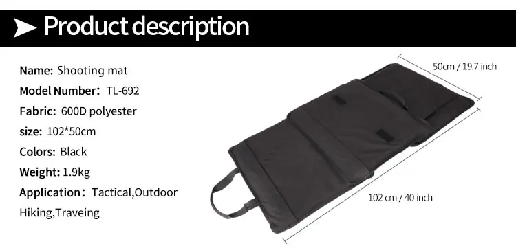 Yakeda Outdoor Hunting Mat Picnic Foldable Pocket Portable Tactical ...