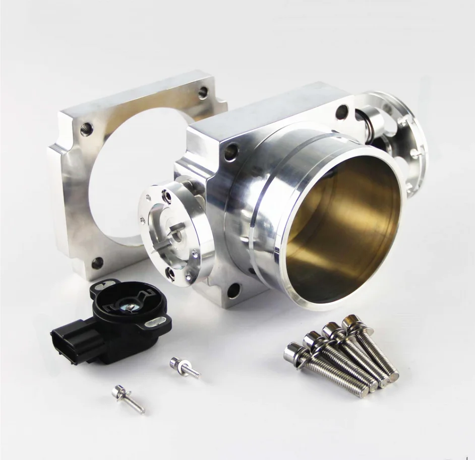 
 Корпус с обратной заслонкой 90 мм с датчиком TPS, подходит для Supra 1JZ 2JZ  