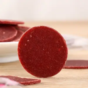 Factory direct sales of hawthorn semi-soft Haw Flake Snack dried fruits, natural hawthorn slices, sweet and soft texture