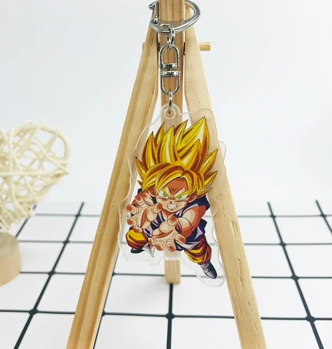 Free Shipping Anime Dragon Ball Z Keyring Acrylic Sun Goku Buu Gohan Pvc Anime Keychain Dragonball Key Chain Buy Anime Son Ball Pendant Keychain Goku Vegeta Bic Keyring Anime Cosplay Dragon Ball Z